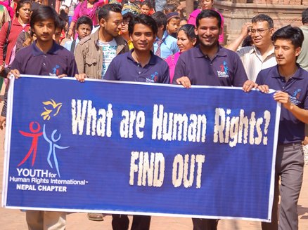 Human Rights March in Nepal